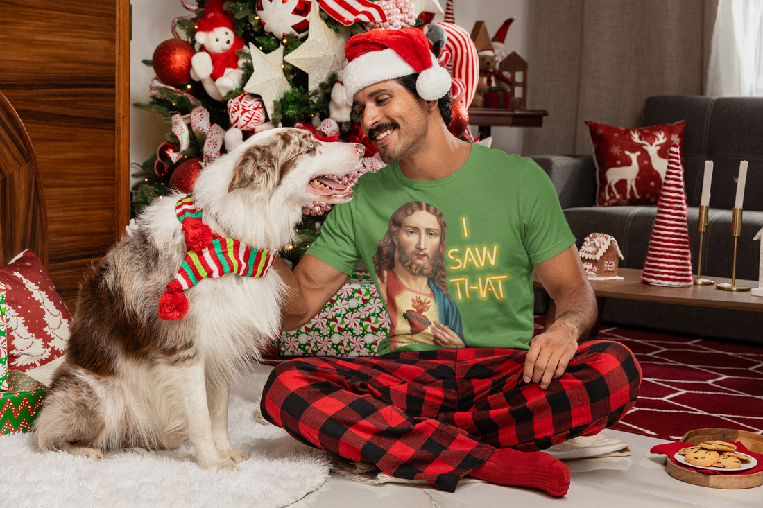 Heart of Jesus T-Shirt: ‘I Saw That’ Edition – A Bold Fusion of Faith and Fashion