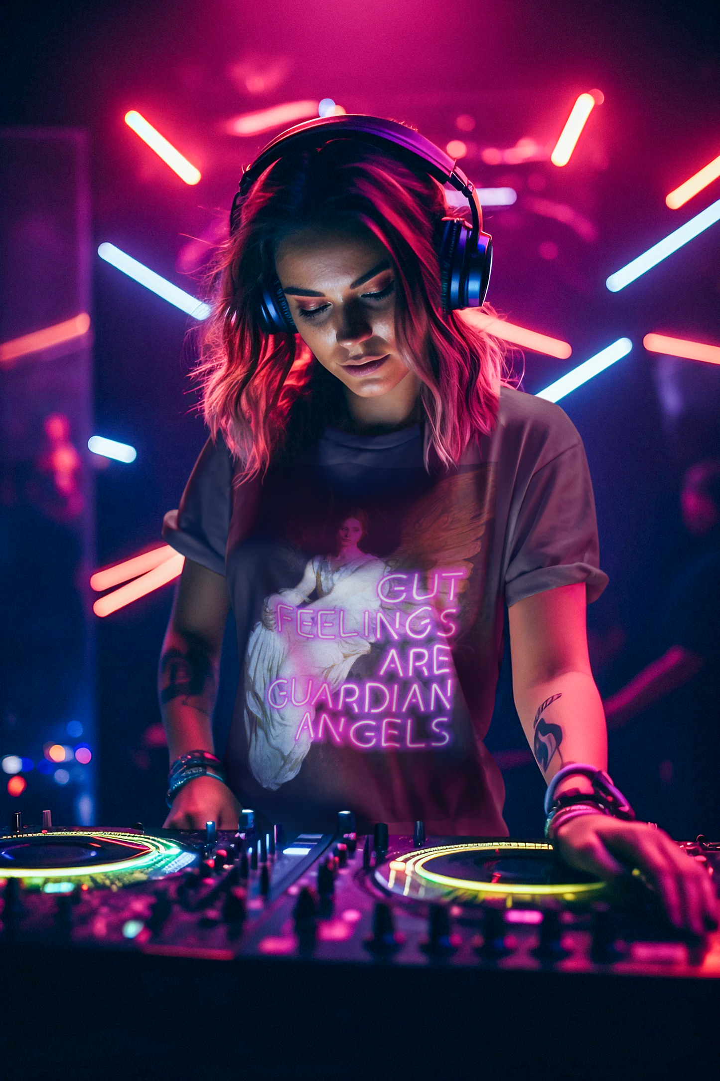 Stevenson Memorial unisex T-Shirt: “Gut Feelings Are Guardian Angels” Edition