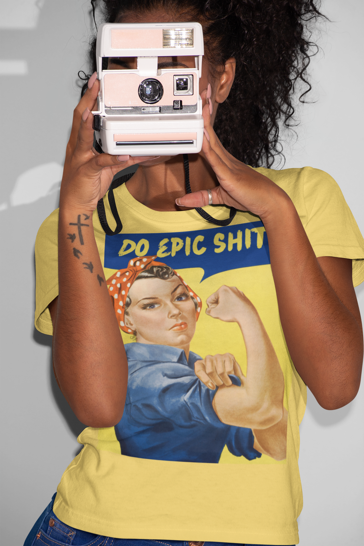 Rosie the Riveter "Do Epic Shit" unisex T-Shirt