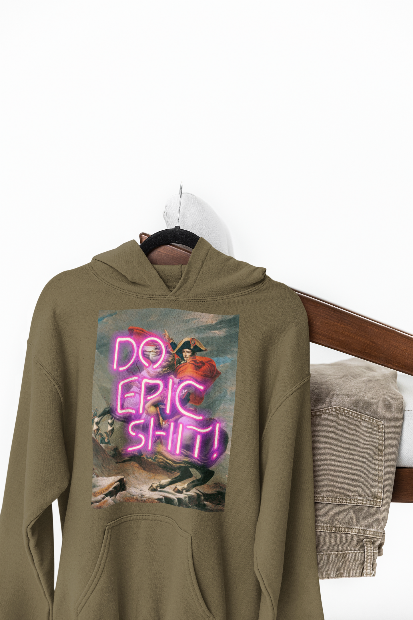 Do Epic Shit Napoleon Painting unisex Hoodie