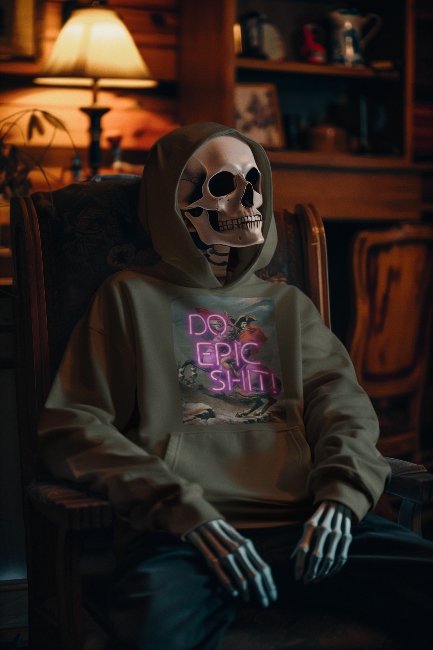 Do Epic Shit Napoleon Painting unisex Hoodie