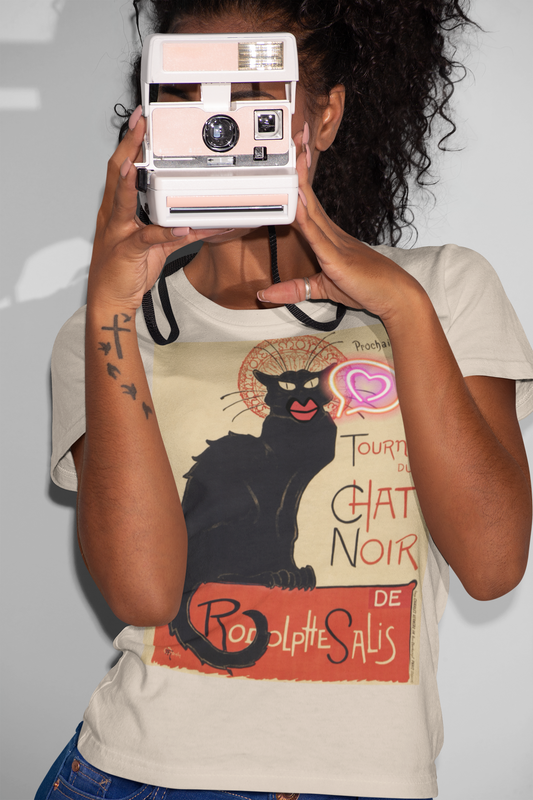 Tournée du Chat Noir unisex T-Shirt: Neon Love Edition