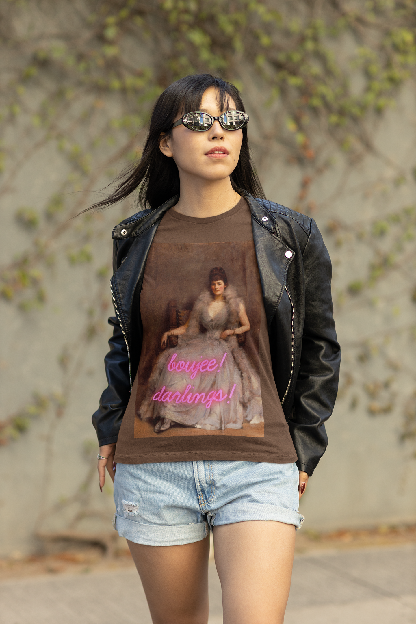 Portrait of Cecilia Tower unisex T-Shirt: “Boujee Darlings” Edition